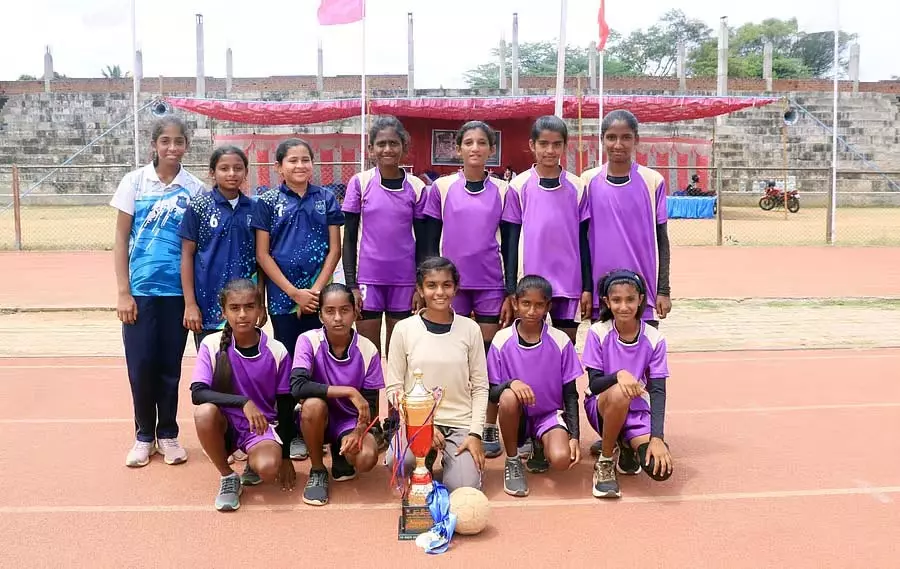 Handball tournament : मांड्या, दक्षिण कन्नड़, हासन, मैसूर चैंपियन